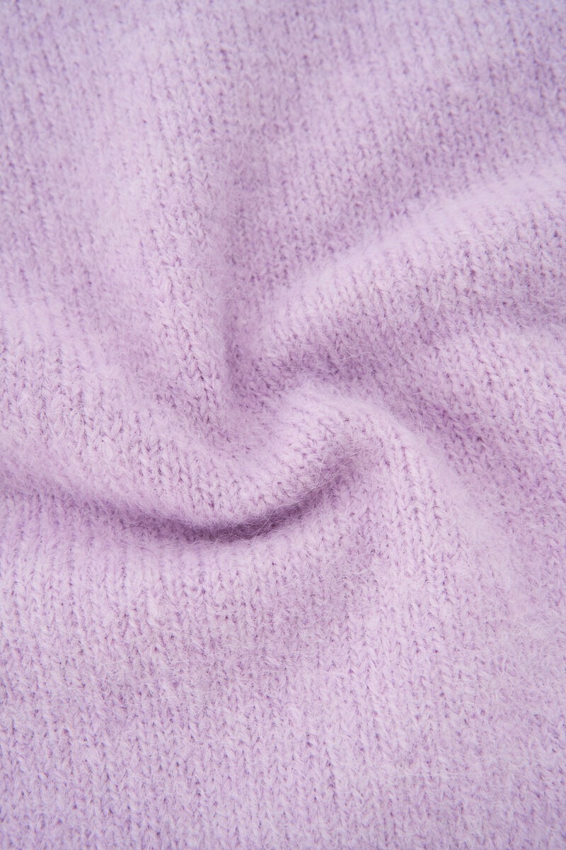 Lilac Oversized Knitted Sweater | My Jewellery