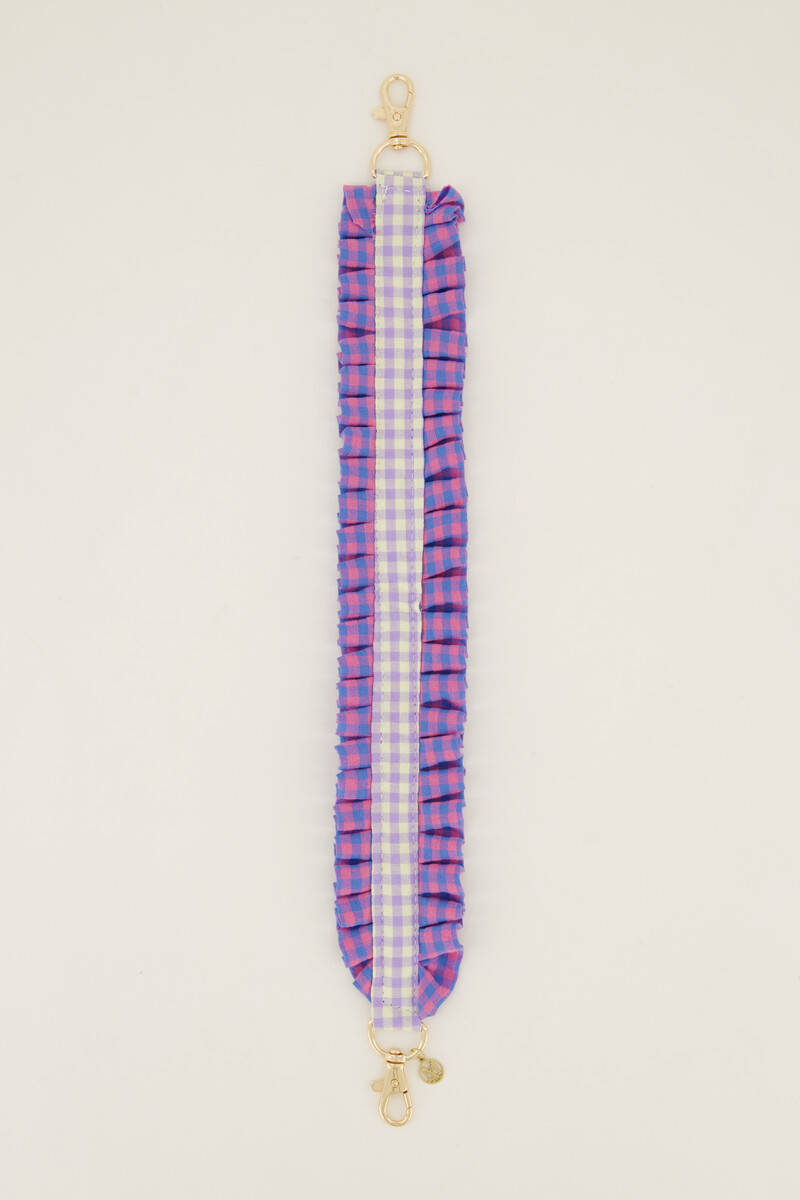 Purple phone cord with diamond | My Jewellery