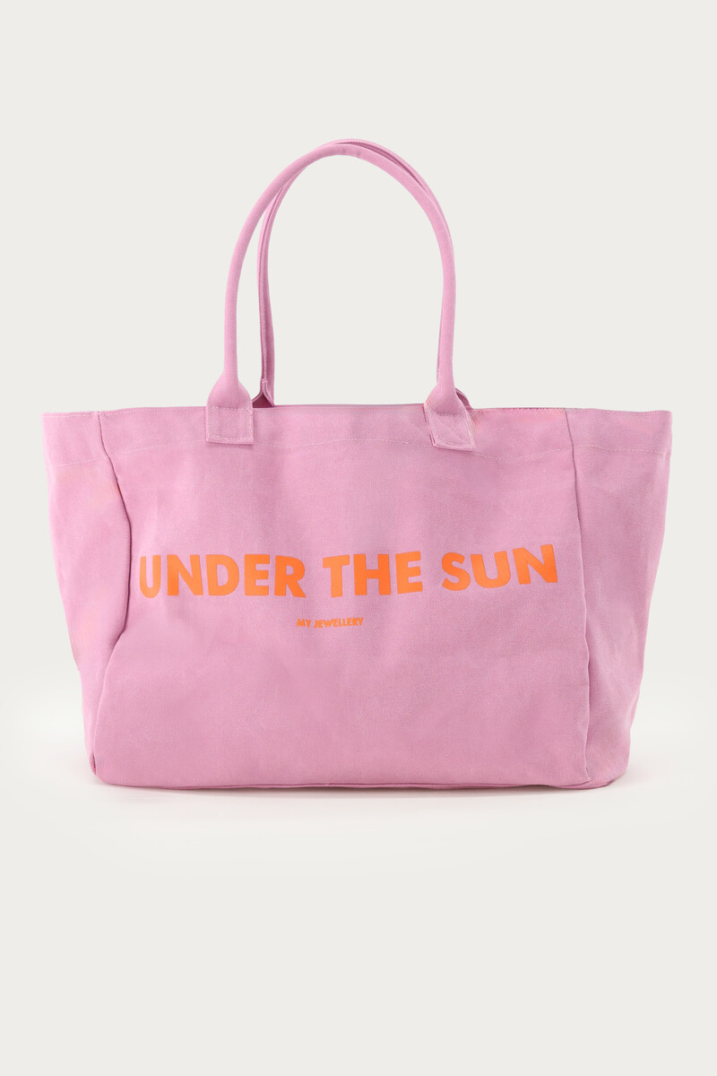 Lilac tote bag 'Under the sun' | My Jewellery