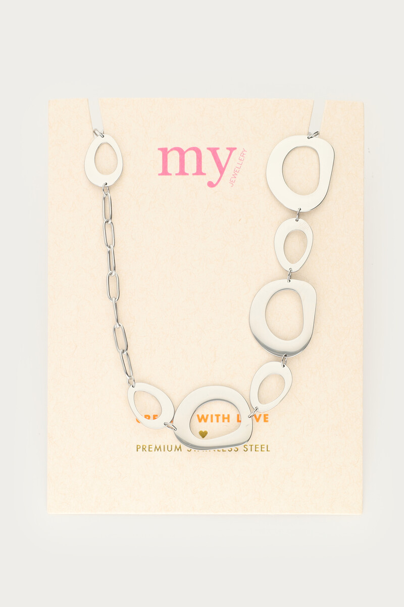 Long link chain with open oval shapes | My Jewellery