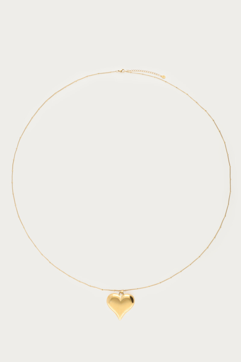Long necklace with chubby heart | My Jewellery