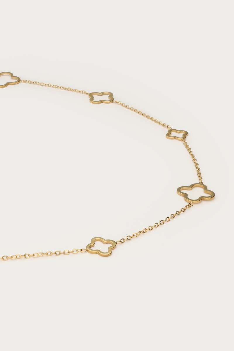 Long necklace with clovers | My Jewellery