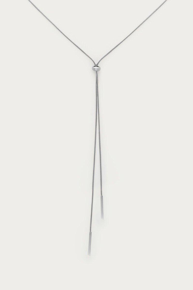 Long y-necklace with cords | My Jewellery