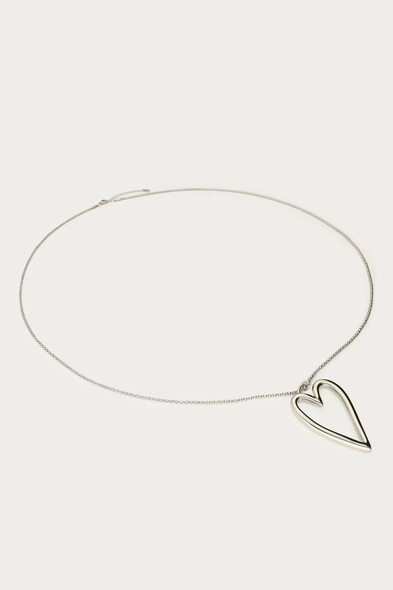 Long necklace with open heart | My Jewellery