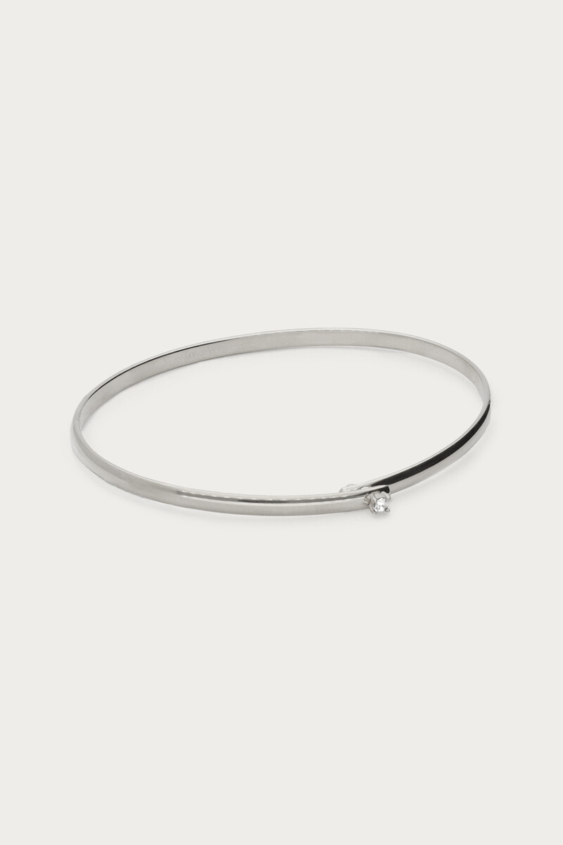 Love bangle with mini rhinestone | My Jewellery
