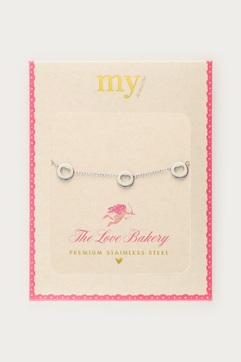 Love bracelet with open hearts | My Jewellery