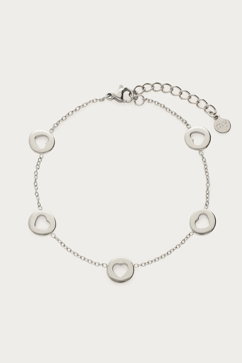 Love bracelet with open hearts | My Jewellery