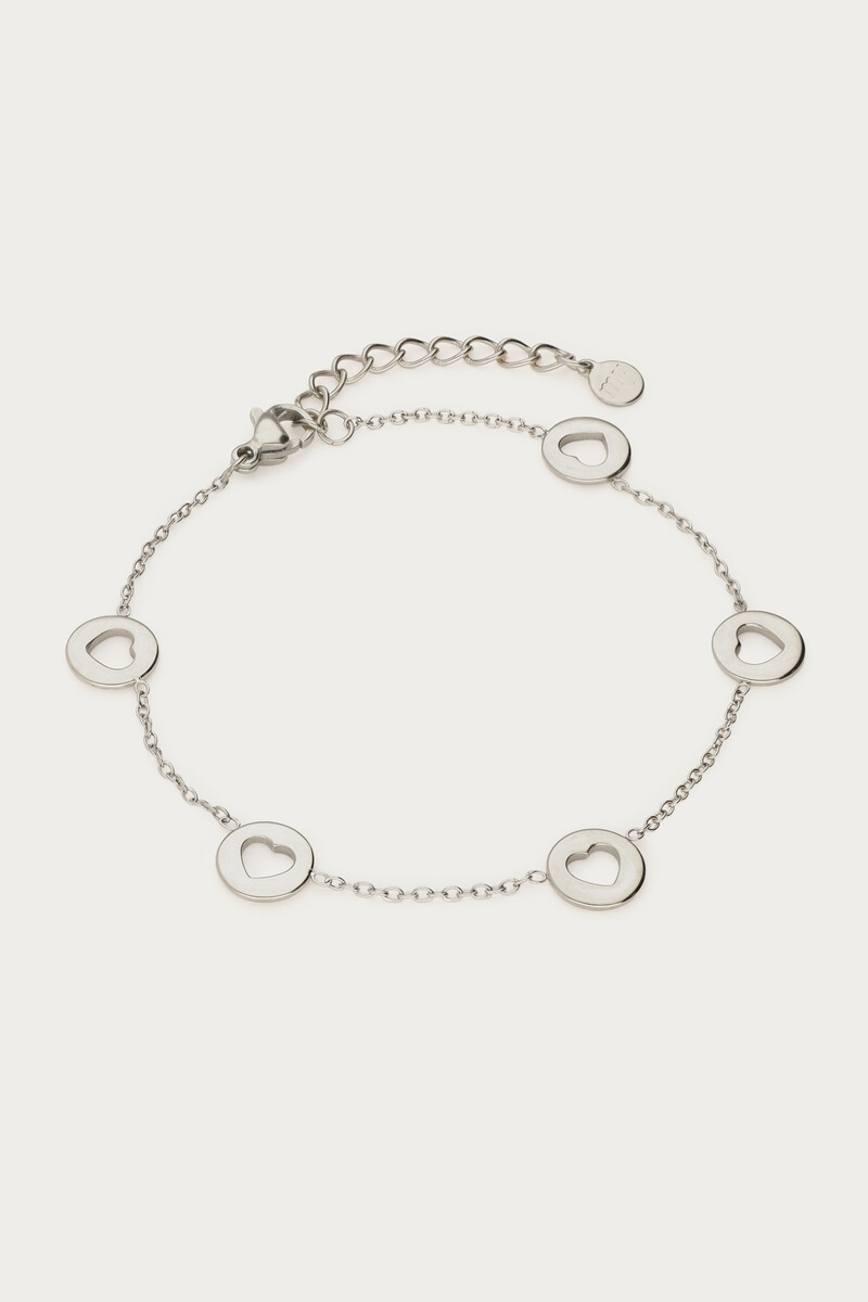 Love bracelet with open hearts | My Jewellery