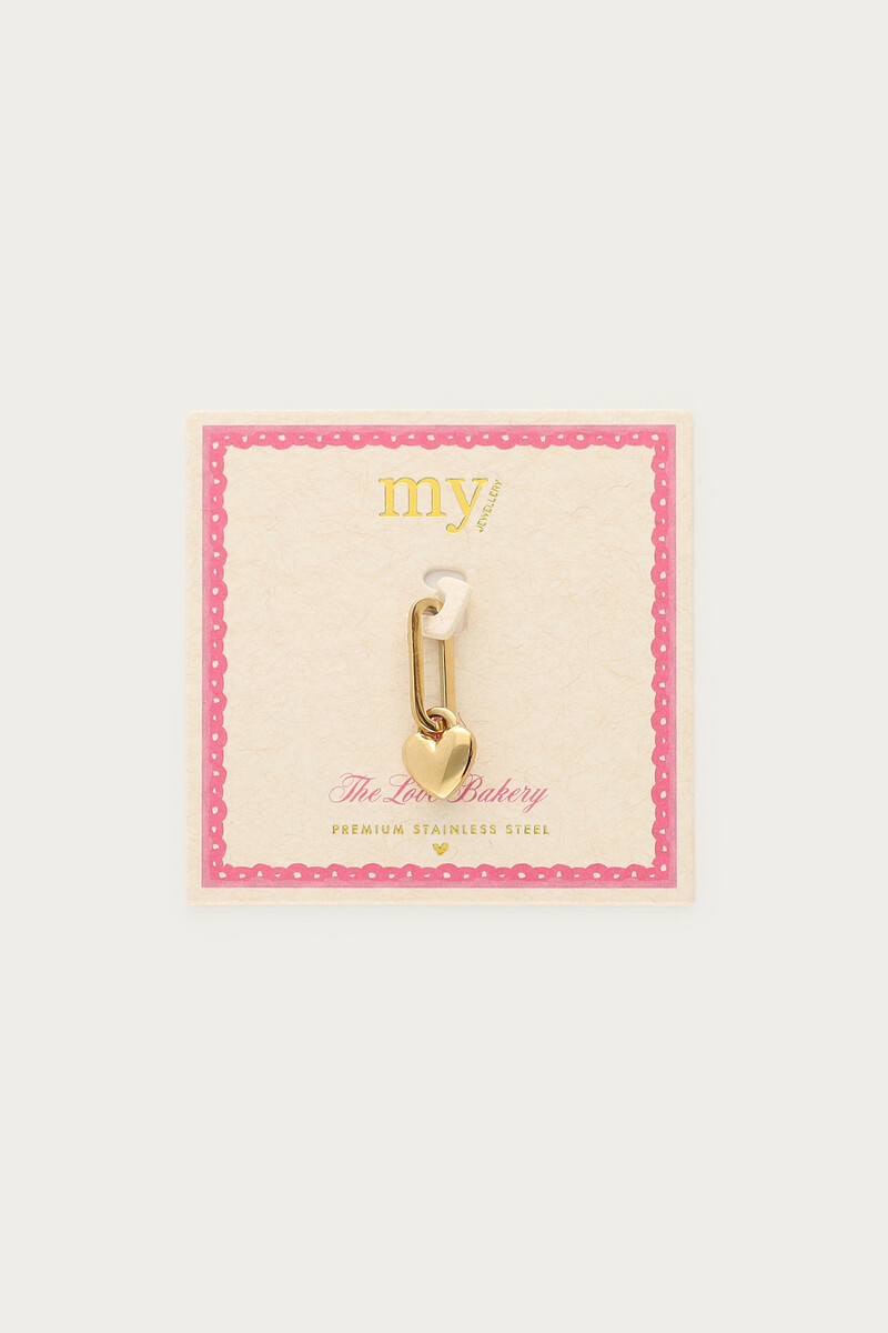 Love charm chubby heart | My Jewellery