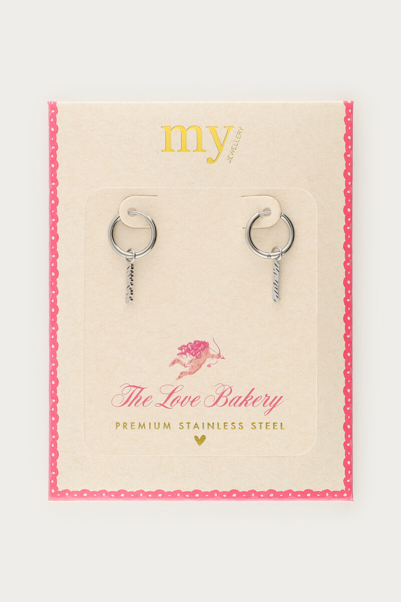 Love hoop earrings Amour | My Jewellery