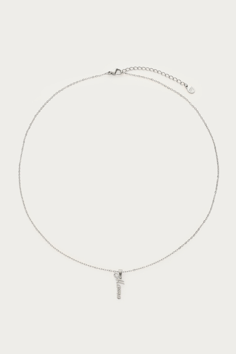 Love minimalist necklace mama