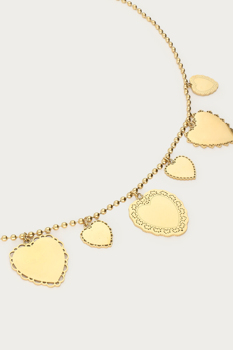 Love necklace with seven hearts | My Jewellery