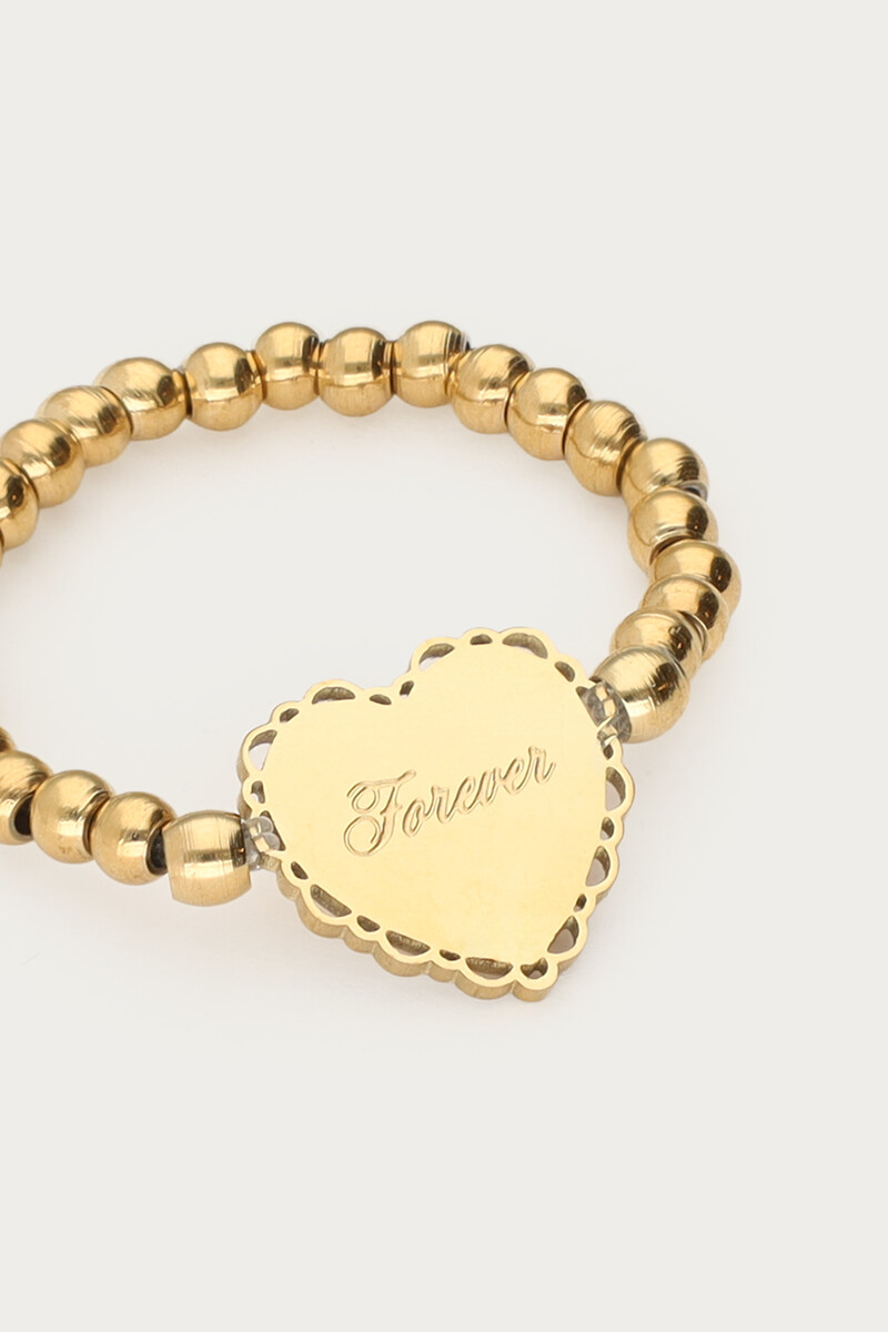 Love stretch ring heart "Forever" | My Jewellery