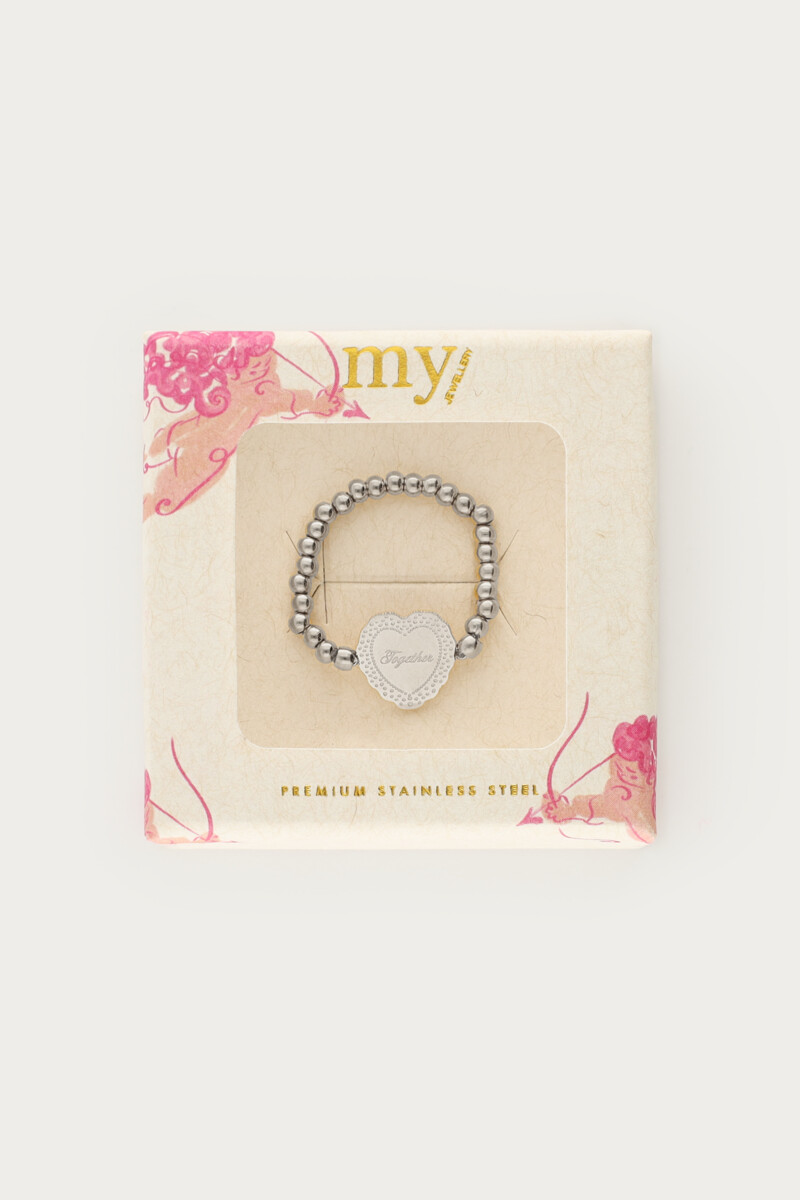 Love stretch ring heart "Together" | My Jewellery