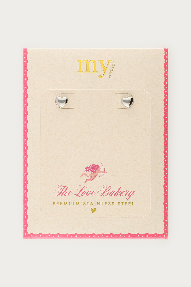 Love stud chubby heart | My Jewellery