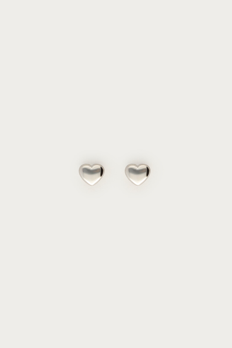 Love stud chubby heart | My Jewellery