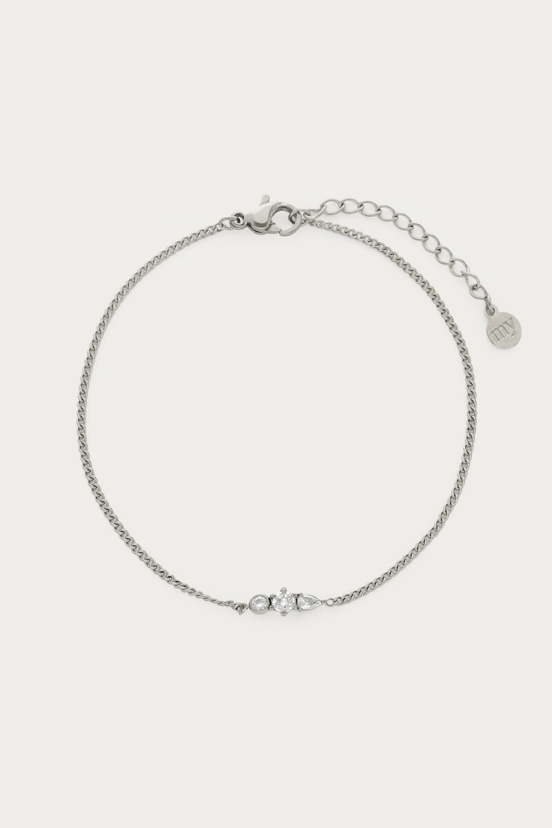 Magical Armband mit drei Strasssteinen