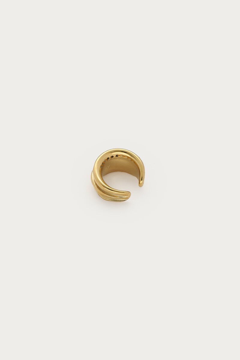 Magical double ear cuff with strass | My Jewellery