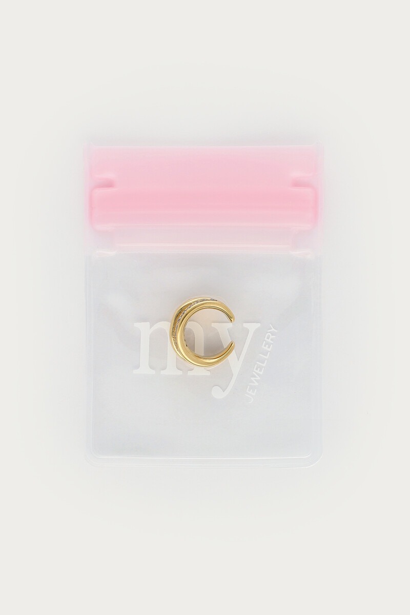 Magical double ear cuff with strass | My Jewellery
