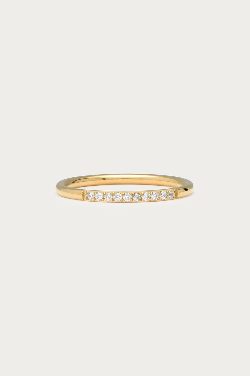 Magical minimalist ring with crystal stones | My Jewellery