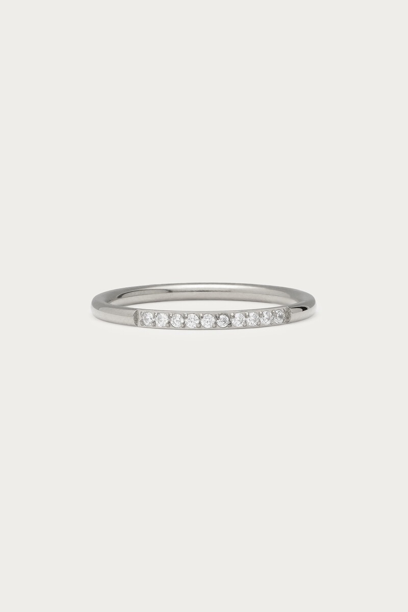 Magical minimalist ring with crystal stones | My Jewellery
