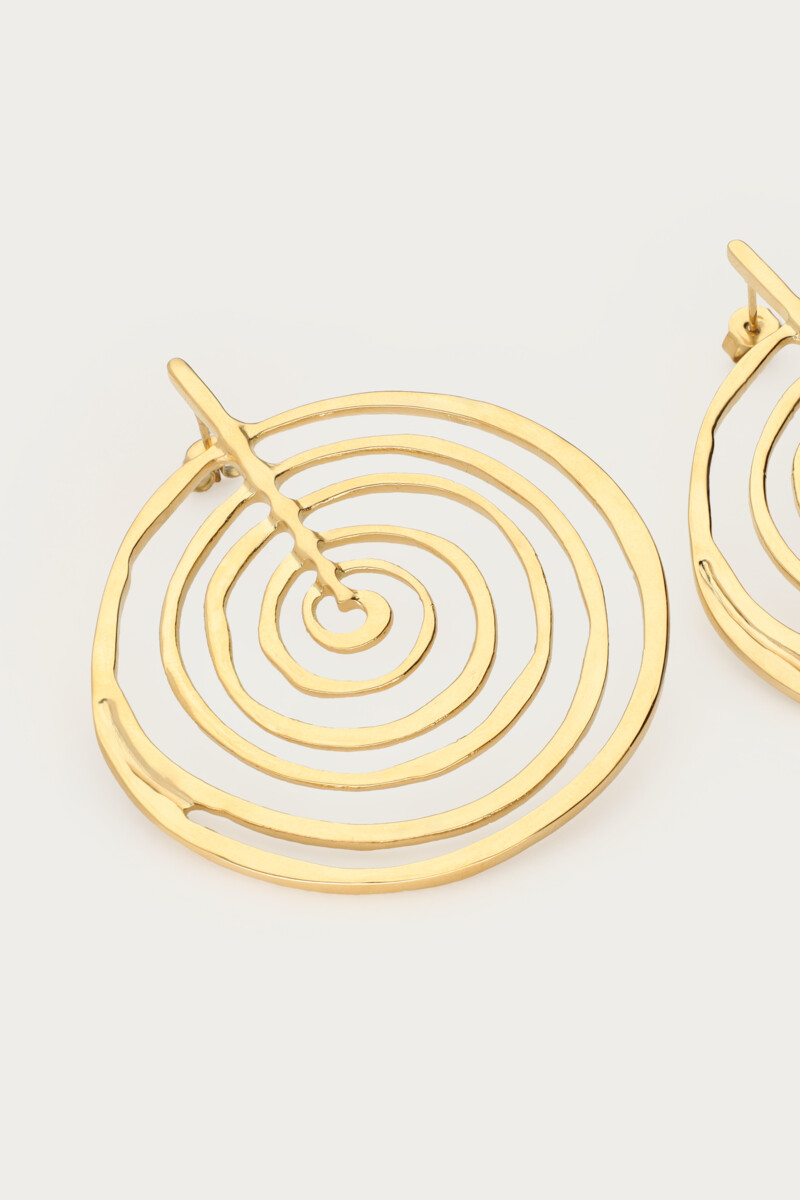 Mer drop earrings swirl | My Jewellery