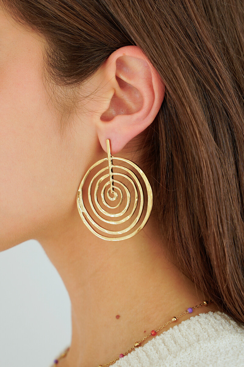 Mer drop earrings swirl | My Jewellery