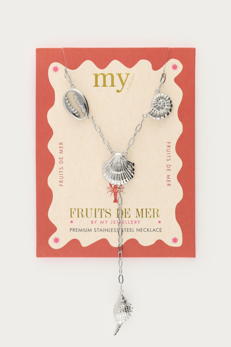 Fruit de mer charm necklace with shells | My Jewellery