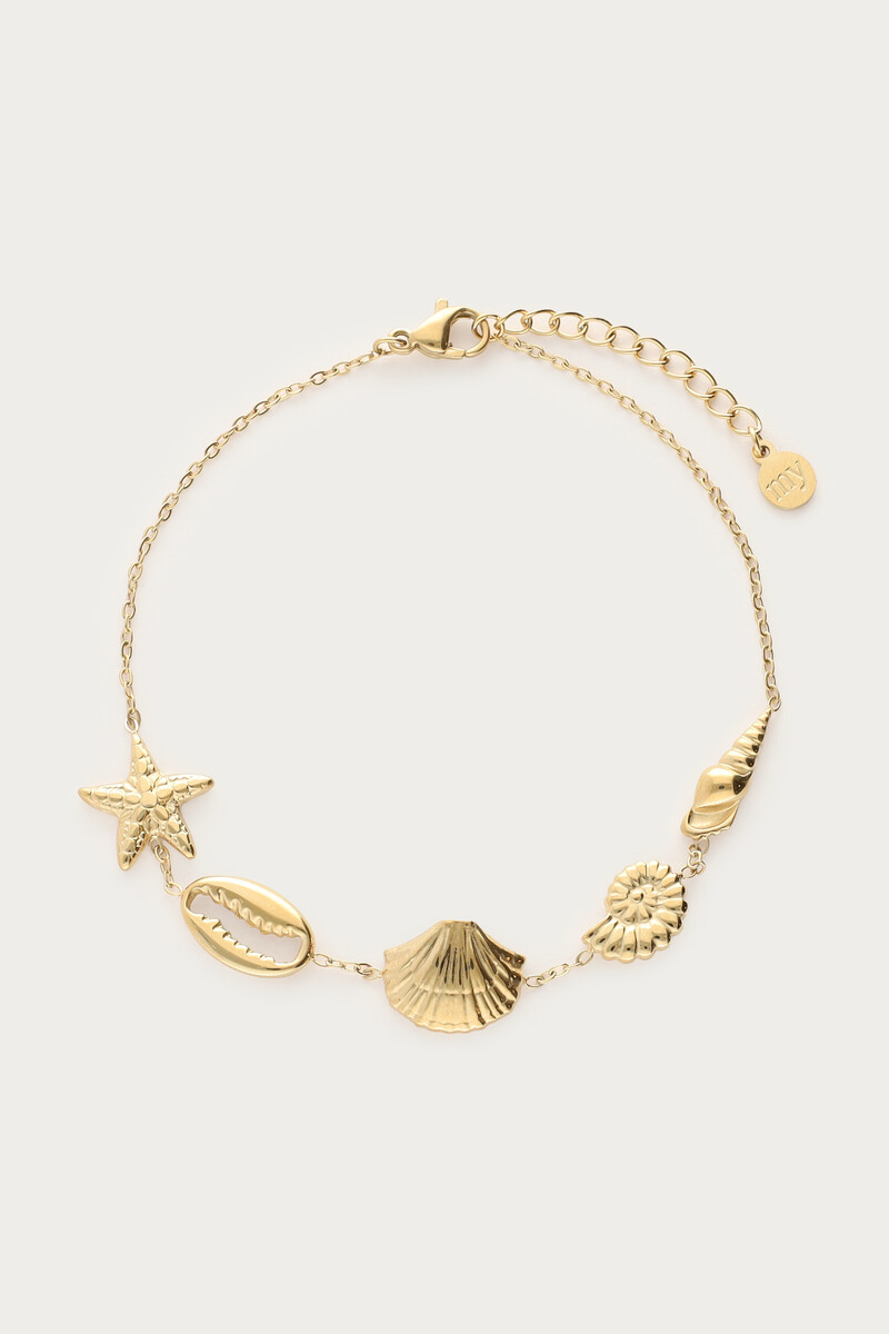 Mer minimalist bracelet with shells | My Jewellery
