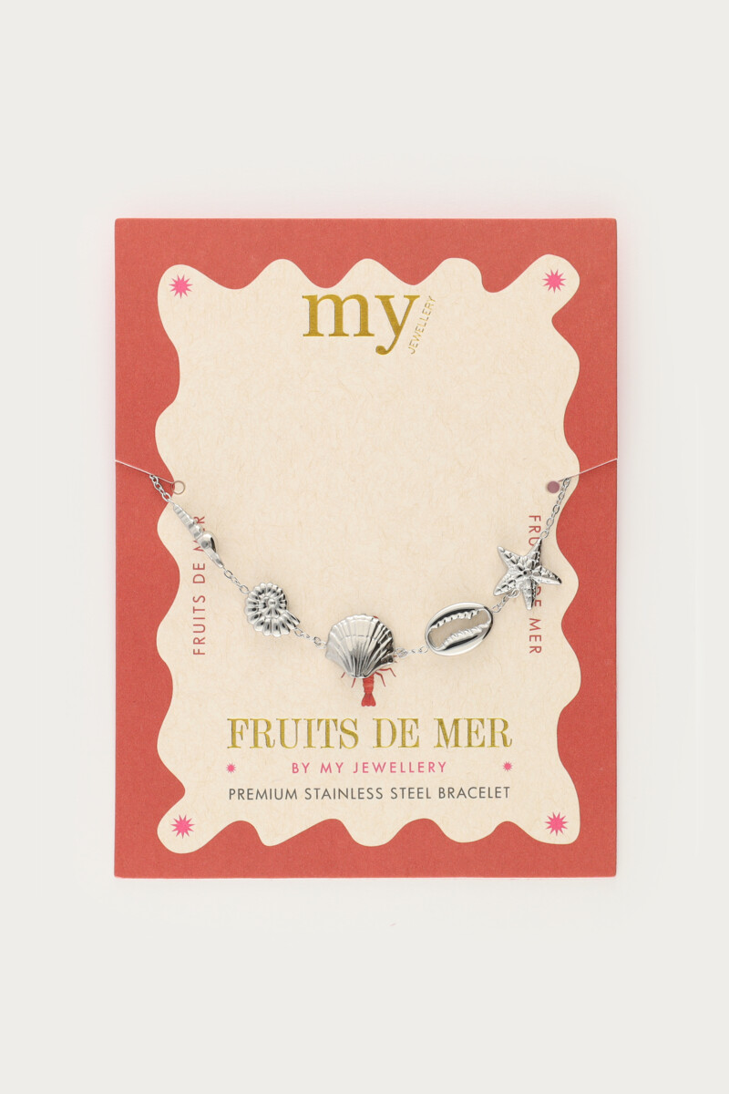 Mer minimalist bracelet with shells | My Jewellery