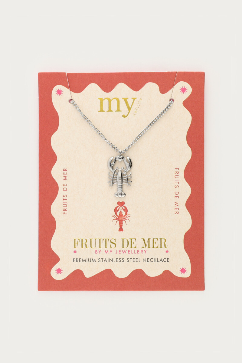 Mer minimalist necklace with lobster | My Jewellery