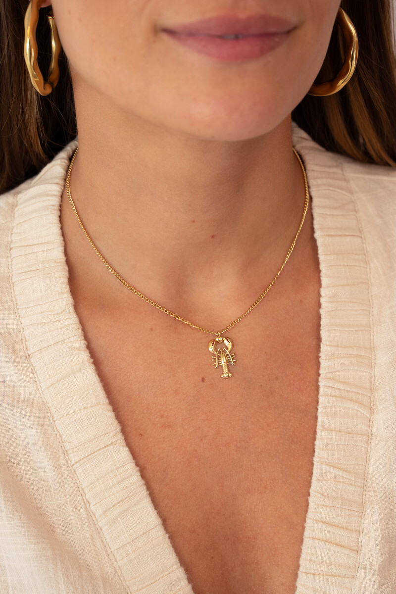 Mer minimalist necklace with lobster | My Jewellery