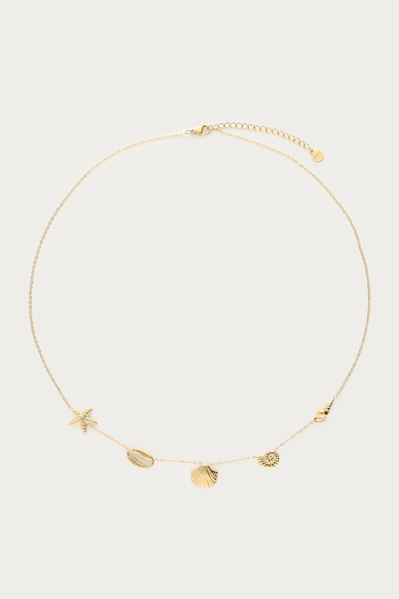 Mer minimalist necklace with shells | My Jewellery