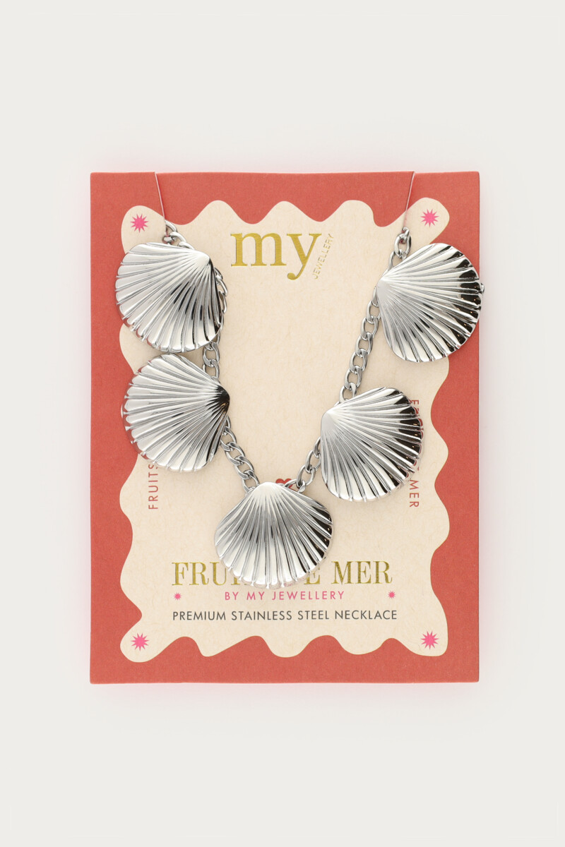 Mer necklace with five shells | My Jewellery