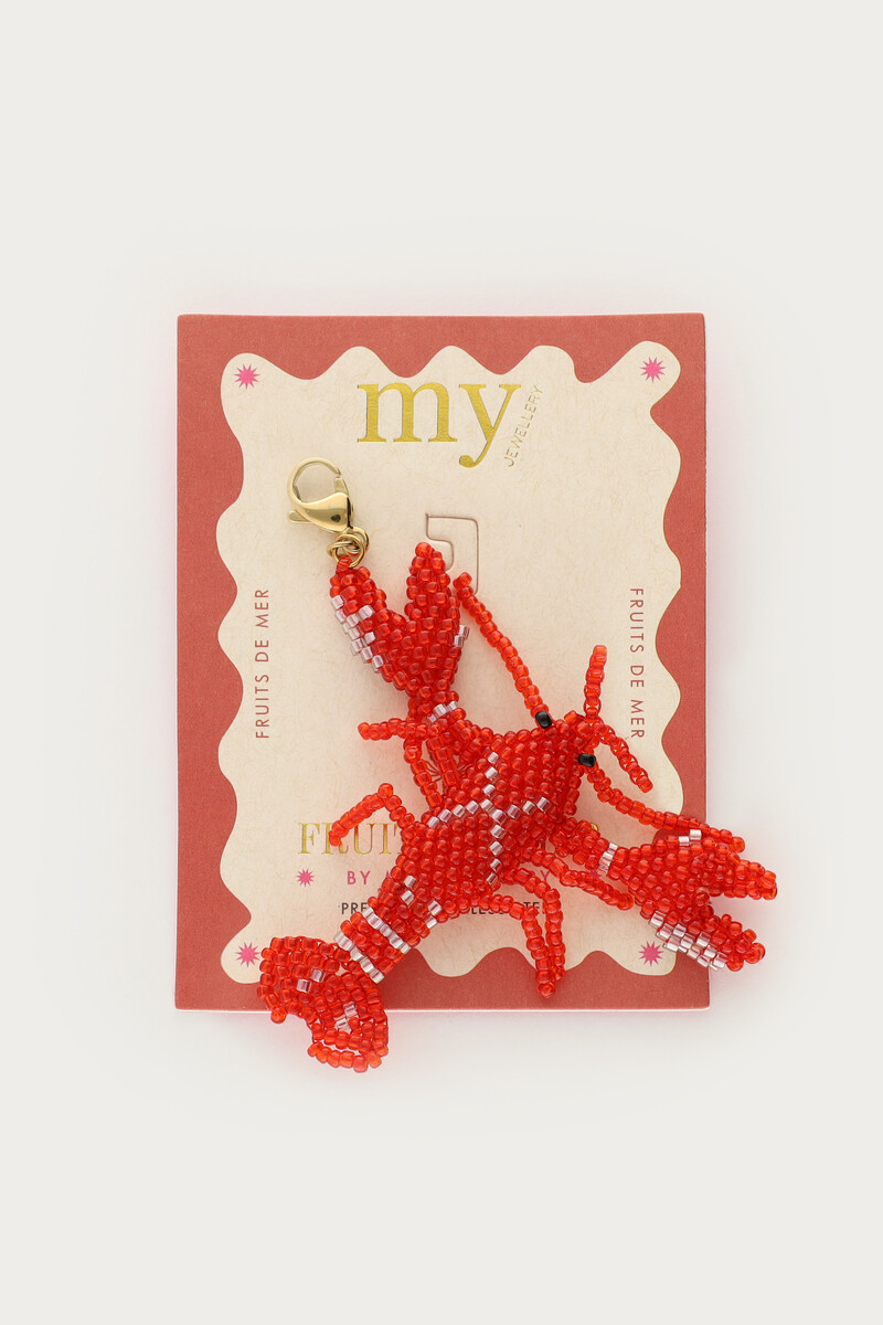 Mer red lobster charm | My Jewellery
