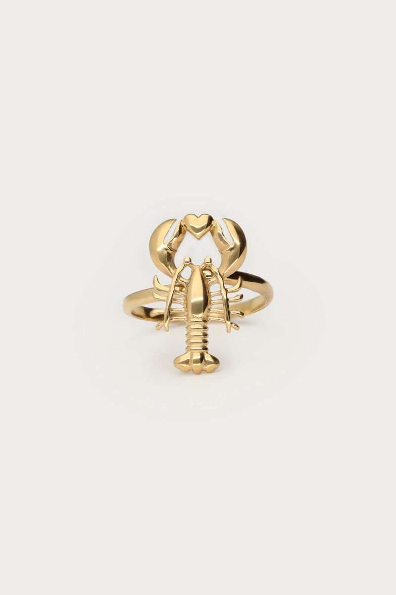Bague Mer avec maxi homard 