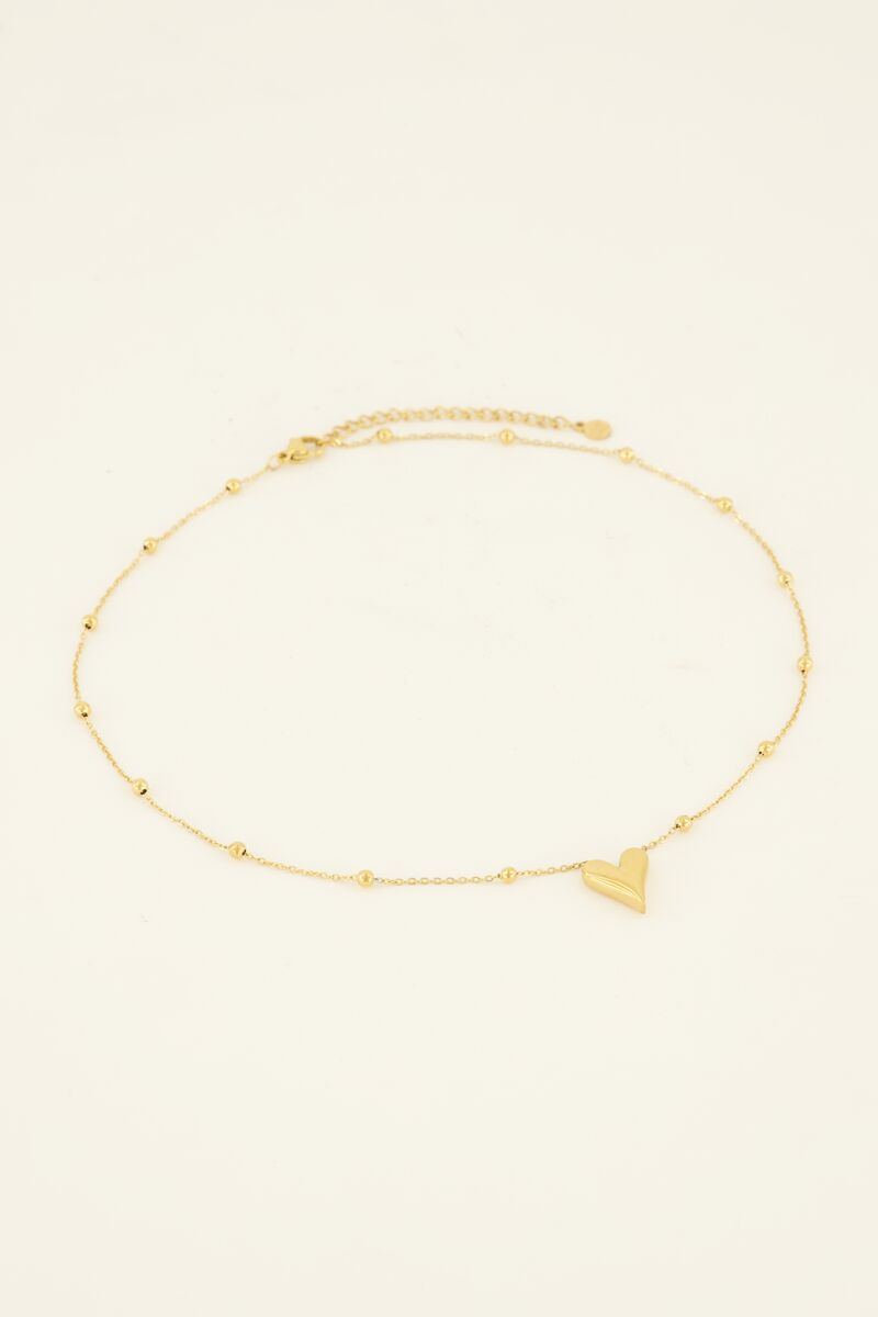 Mid-length necklace with heart | My Jewellery
