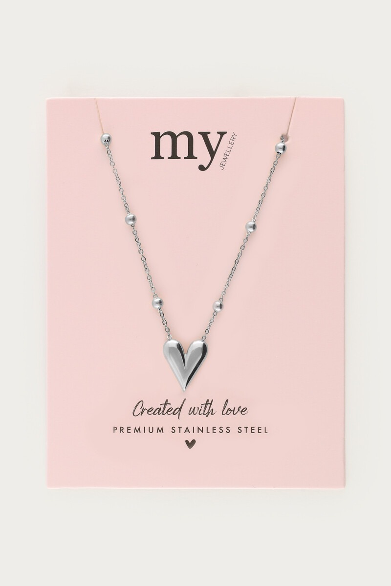 Mid-length necklace with heart | My Jewellery