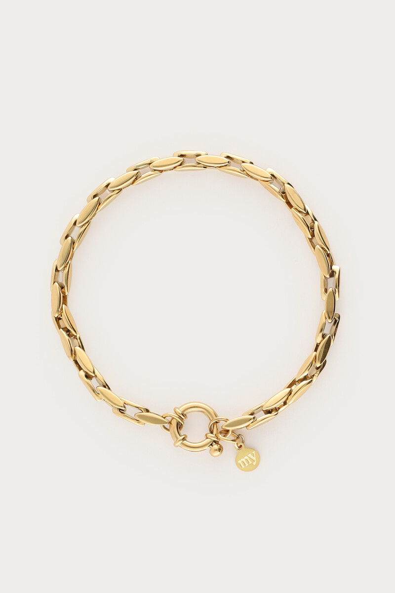 Midnight armband met slot