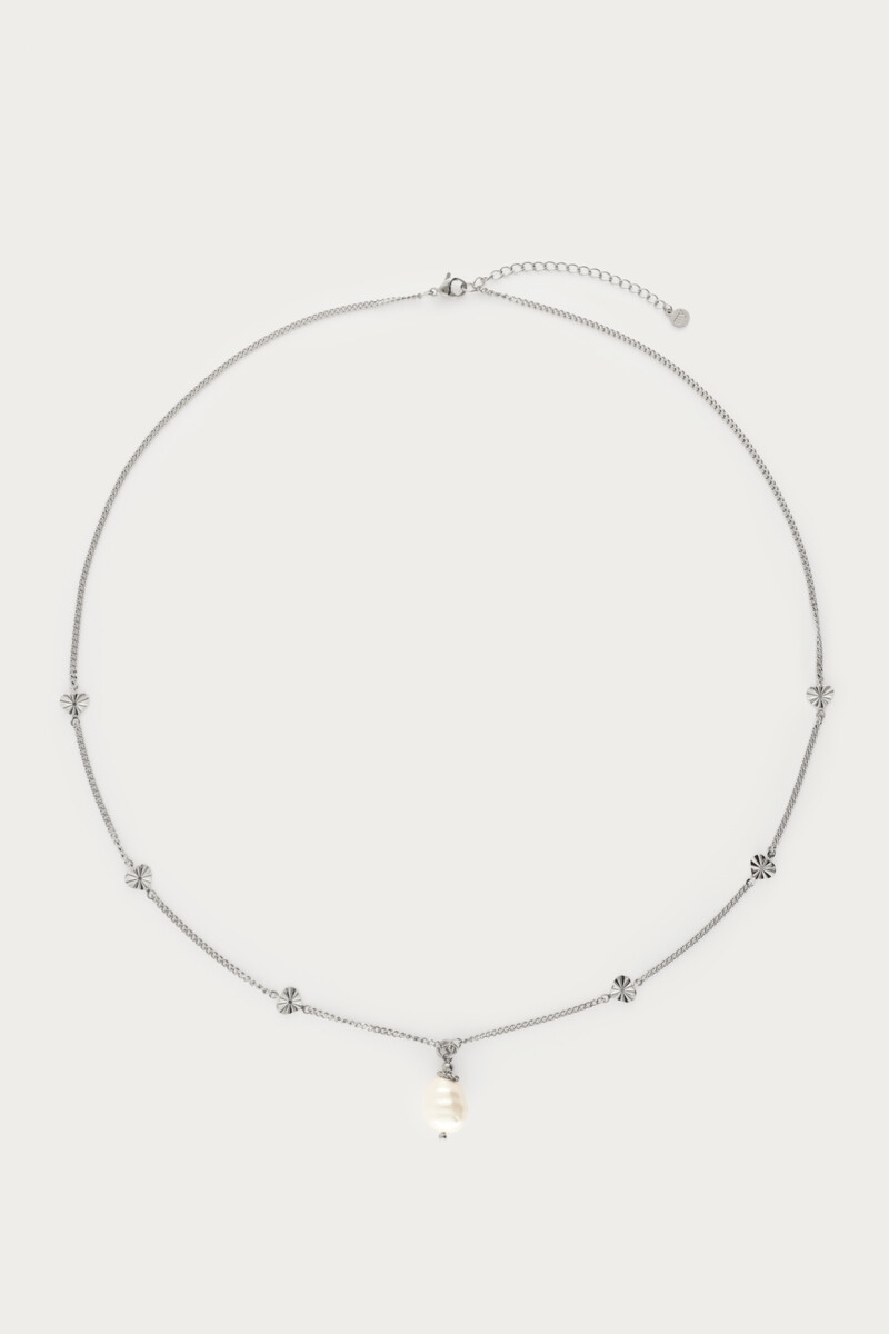 Midnight lange Kette mit Süßwasserperle