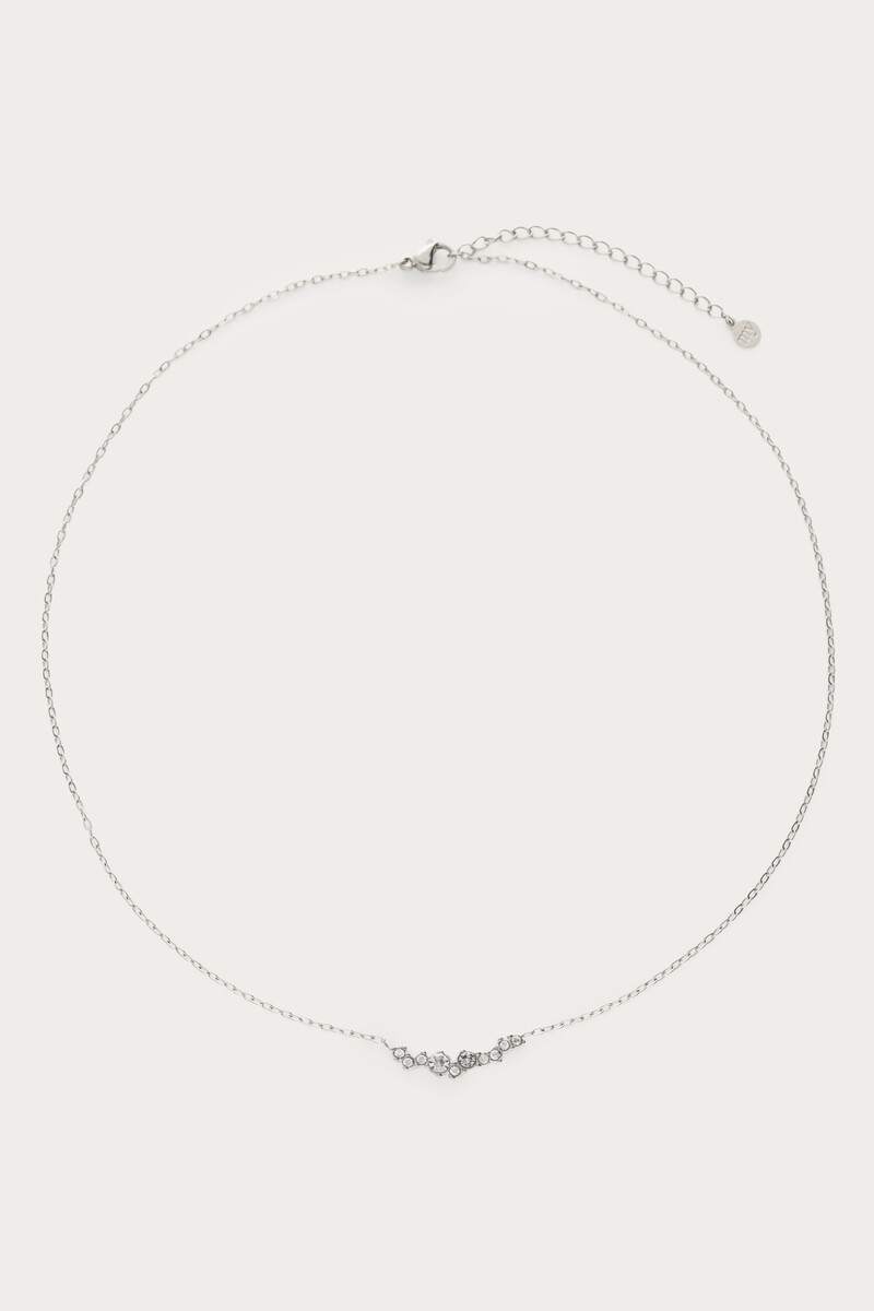 Midnight necklace with fine rhinestones | My Jewellery