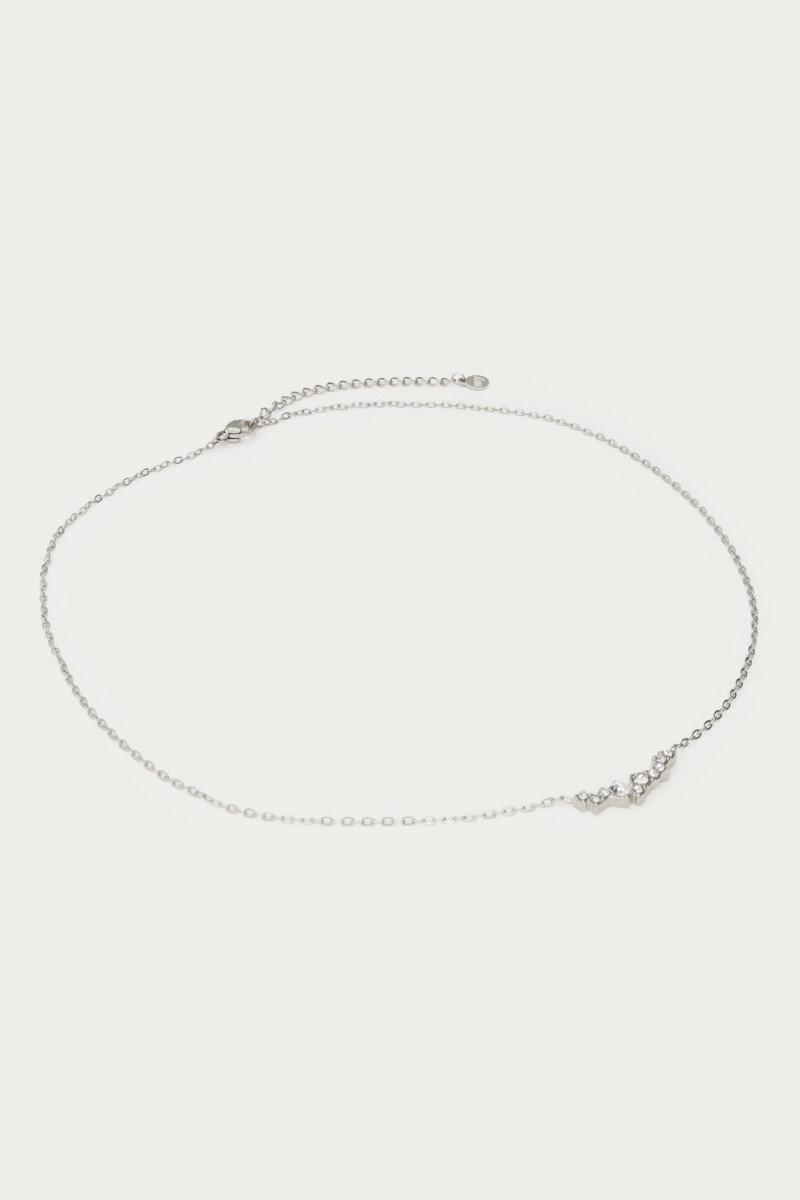 Midnight necklace with fine rhinestones | My Jewellery