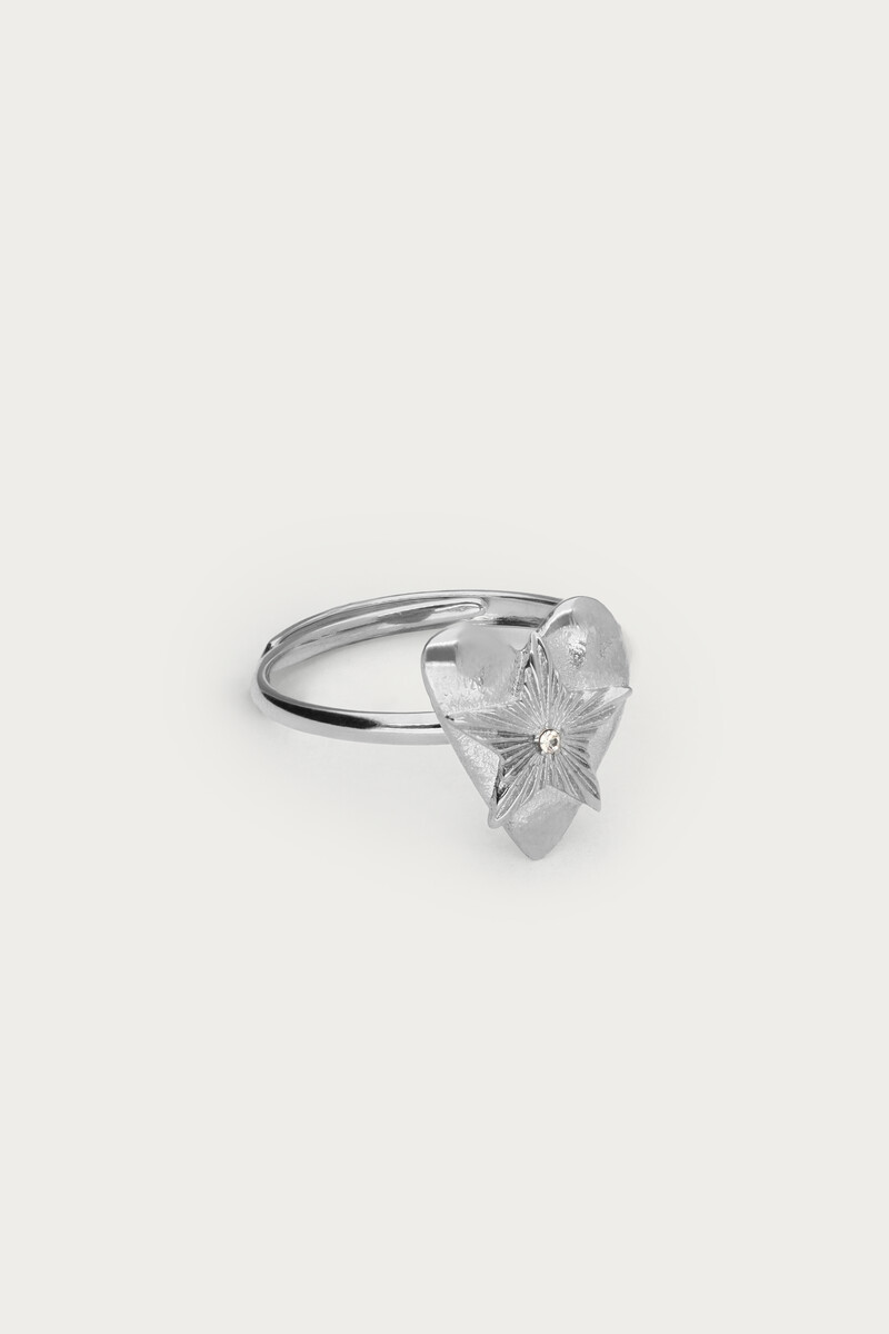 Midnight ring with hearts star | My Jewellery