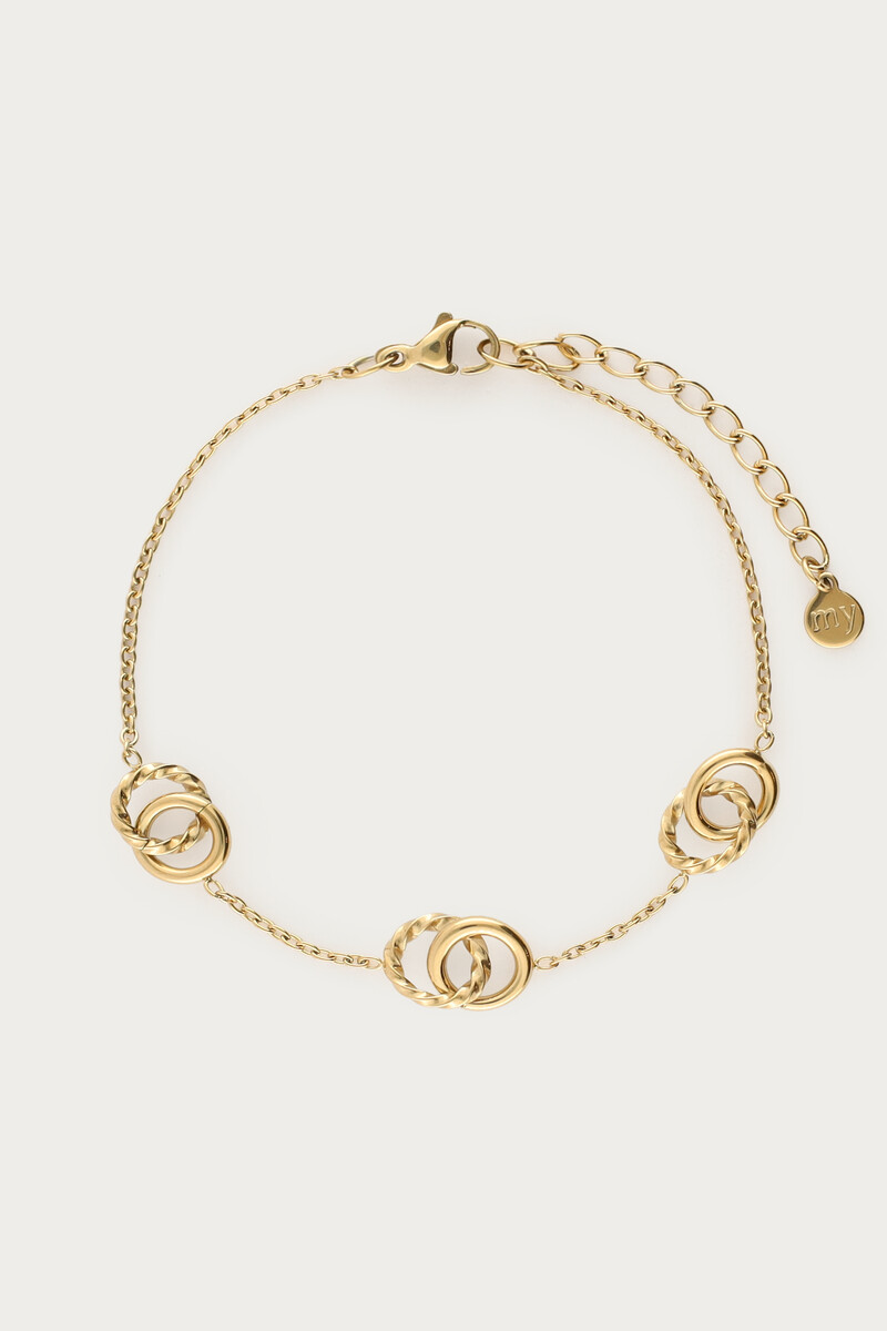 Armband mit dreifachen Kreisen