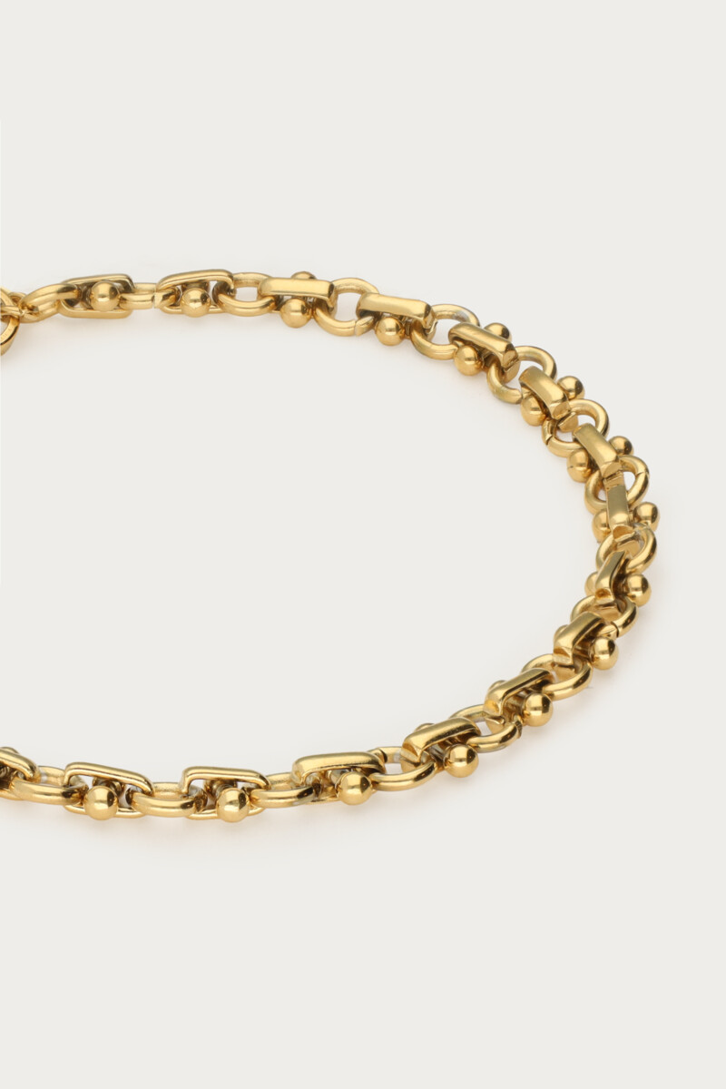 Minimalist bracelet with circle links | My Jewellery