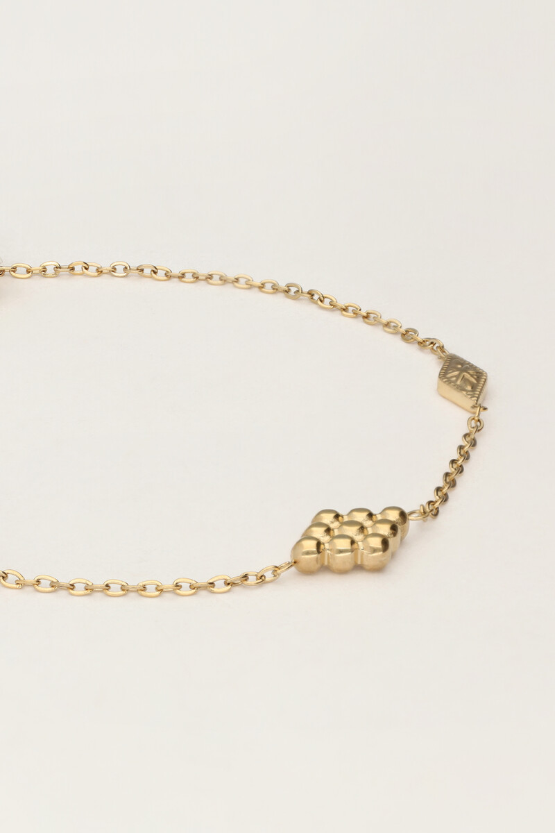 Minimalist bracelet with diamonds | My Jewellery