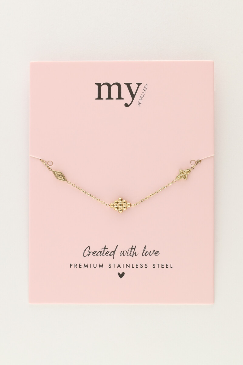 Minimalist bracelet with diamonds | My Jewellery