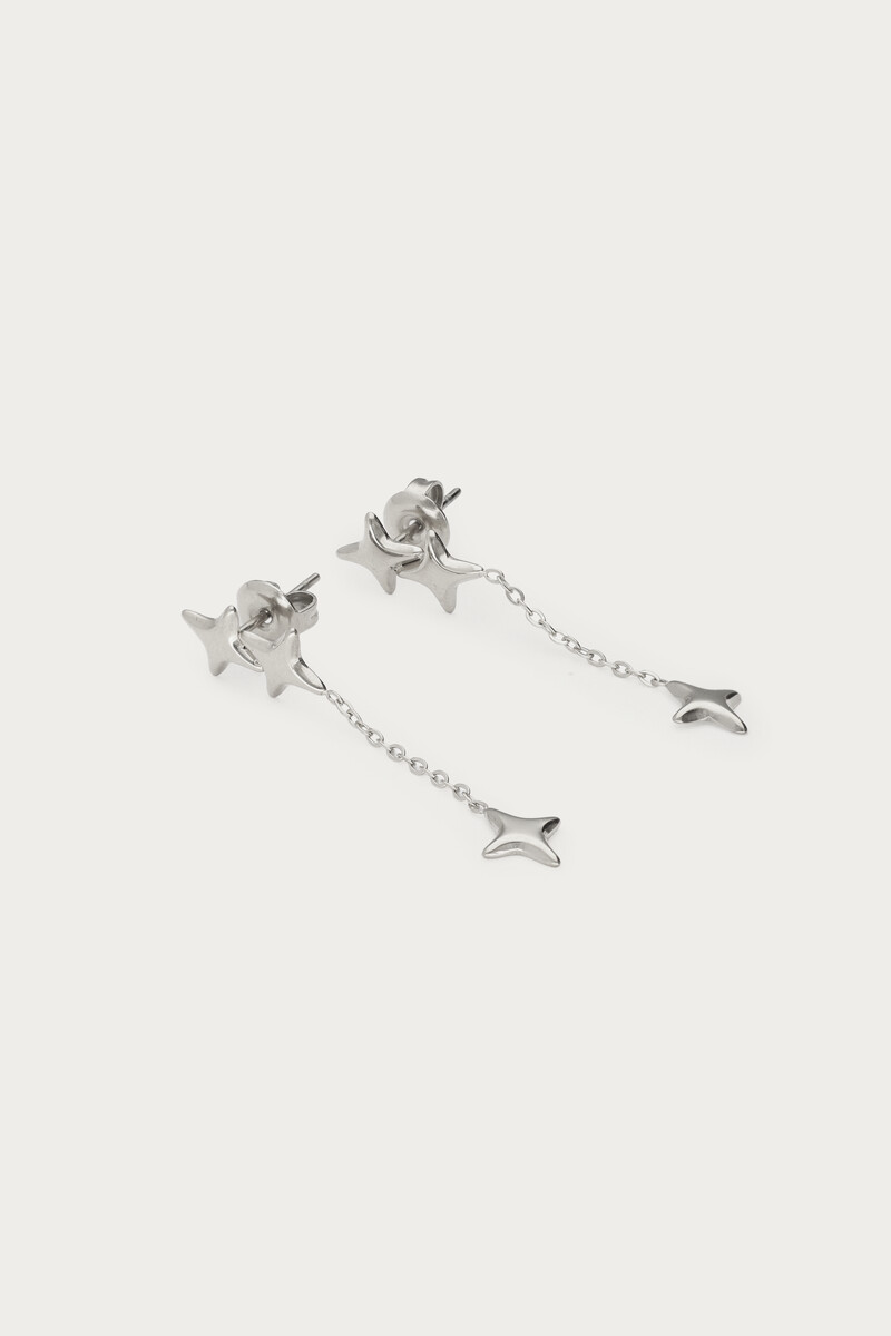 Minimalist drop earrings with Pole Stars | My Jewellery