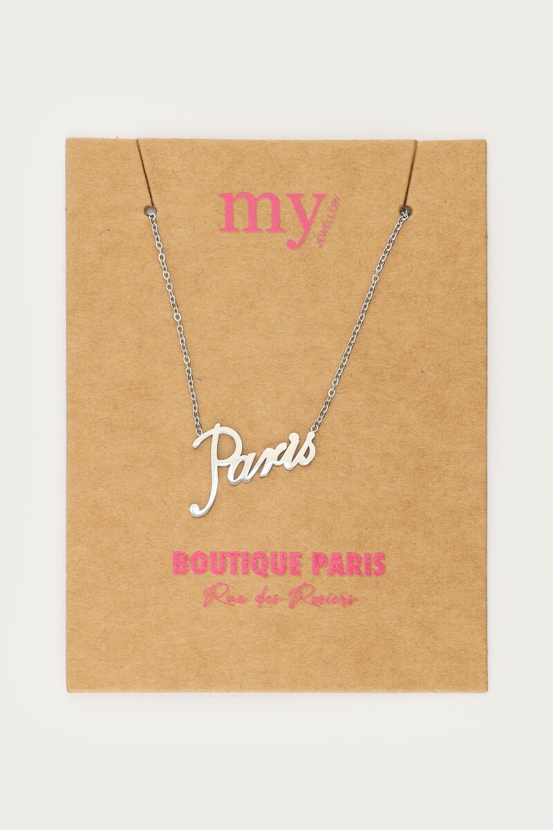 Minimalist necklace "Paris" | My Jewellery