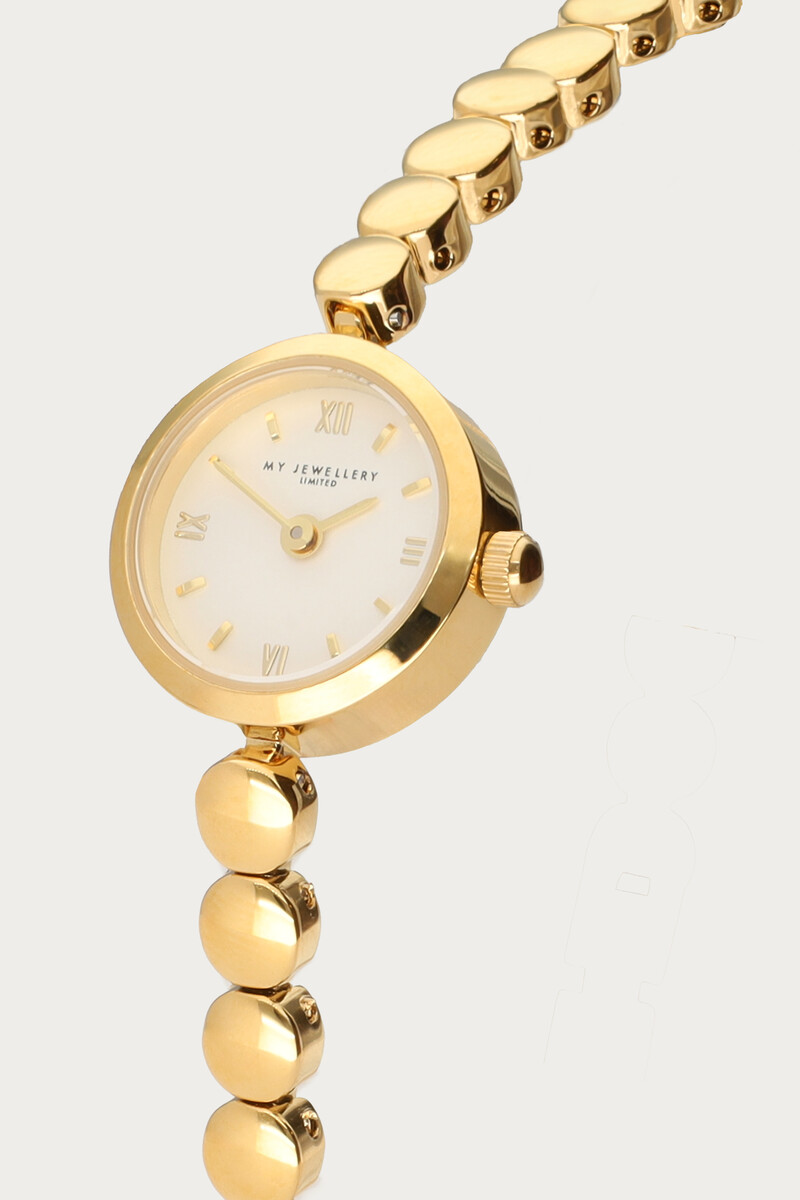 Minimalist round watch with dots | My Jewellery